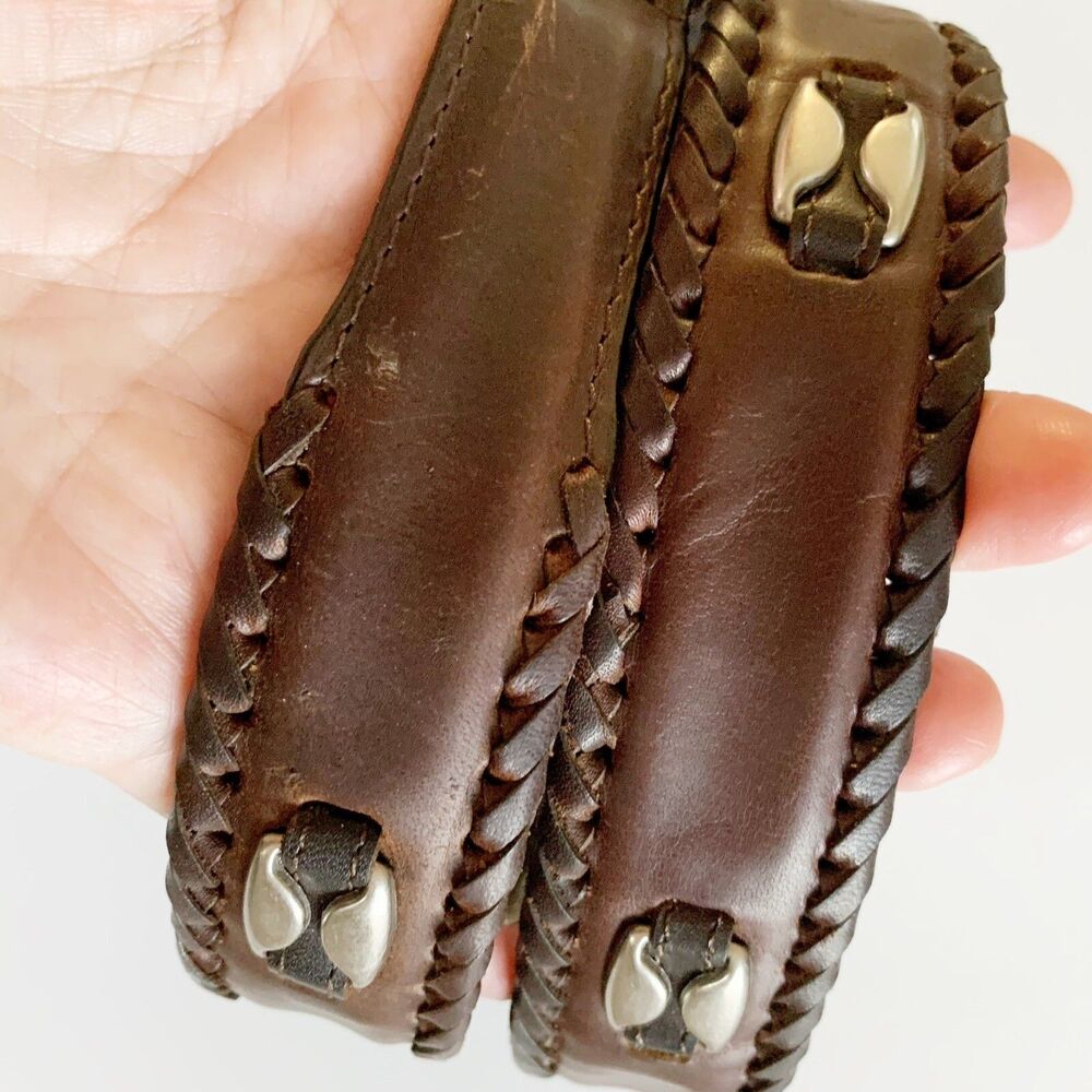Woolrich Womens Leather Belts - Lot Of 2